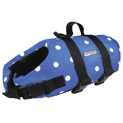 Seachoice Dog Vest Blue Polka XXS To 6Lb Dv-XXS-86260