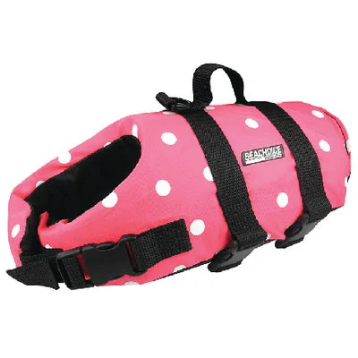 Seachoice Dog Vest Pink Polka Small Dv-S-86380