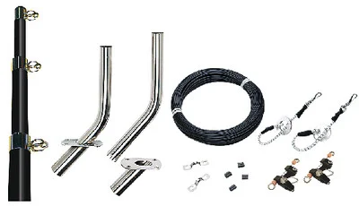 Seachoice - Outrigger Kit-15'-blk-complet - 88261