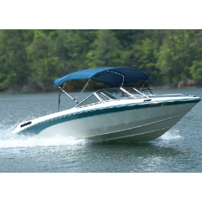 Carver Covers 3 Bow 67-72" Jet Black Canvas 402A02