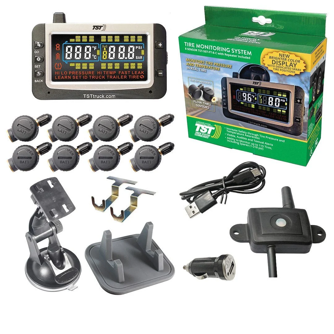 Truck Systms 507 Tpms W/8 Flow Thru Sensors W/Re – Boat Pump & Plumbing Part