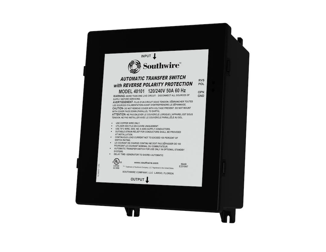 Southwire 50A Reverse Polarity Low Cost Trans – Marine Electrical Replacement Part