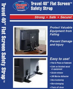Thumb Lock - Trvl 40in Flt Screen Sfty Stra - MRV4615