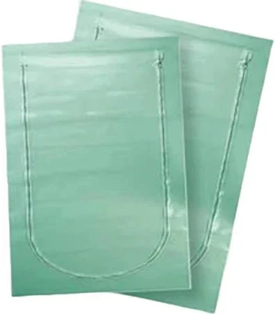 BioAqualife BioDoor Biodegradable Shrink Wrap Marine Boat Zipper Access Door 36 x 36 - Green