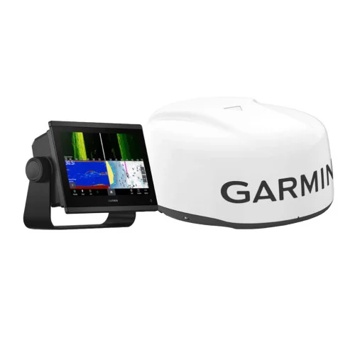 Garmin GPSMAP® 943xsv GPS Chartplotter/Radar Pack w/Touchscreen, SideVü, ClearVü and Traditional CHIRP Sonar with Navionics+ Mapping & GMR™ 18 HD3 Radome 010-02366-53