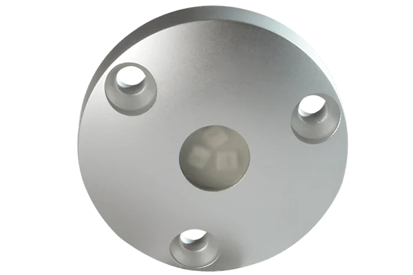 Lumitec High Intensity "Anywhere" Light - Brushed Housing - Blue Non-Dimming