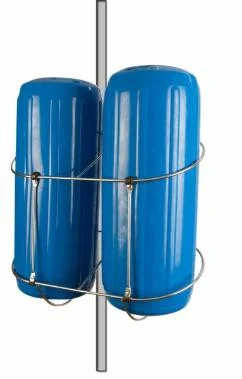 Sea-Dog Line Rl Mount SS Fnder Holder Dual 7 327357-1