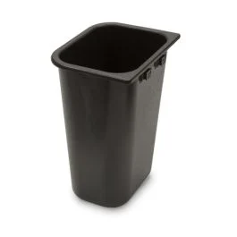 HiTide | 12 Quart Hang It Mate Trash Bin Black