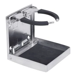 Stainless Steel Adjustable Folding Drink Holder