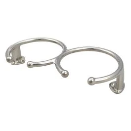 Stainless Steel Short Drink Cup Holder Double