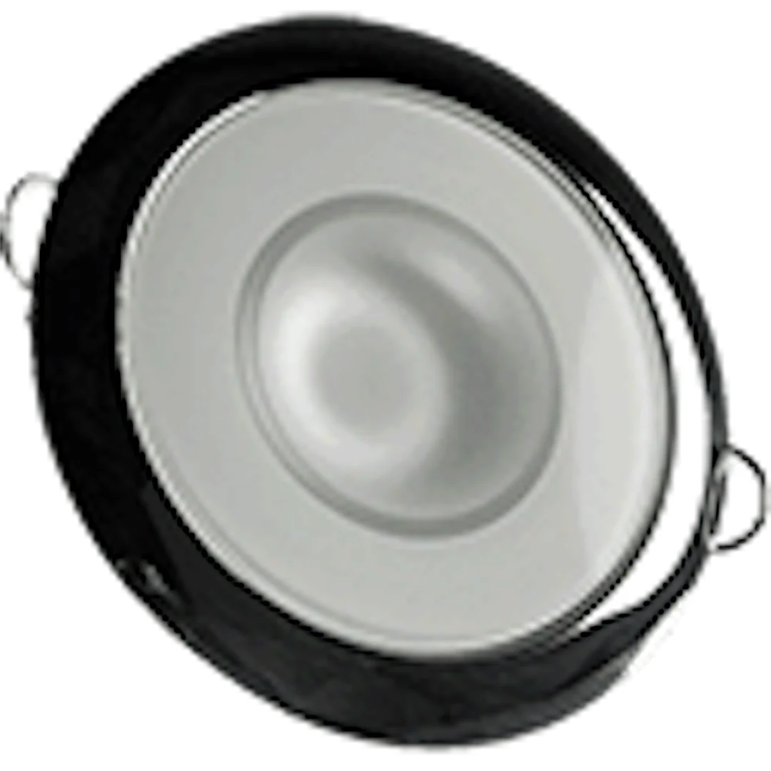 Lumitec Mirage - Flush Mount Down Light - Glass Finish/Polished SS Bezel - White Non-Dimming