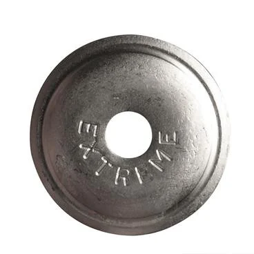 Extreme Max 5900.1135 Round Aluminum Backers - Natural, Pack of 36