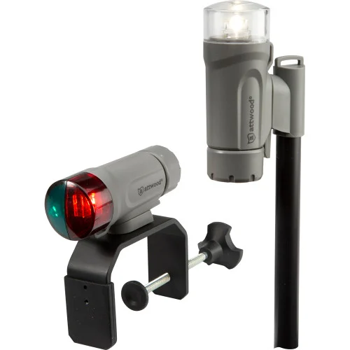 Attwood Marine Port Nav Light Gray 14190-7