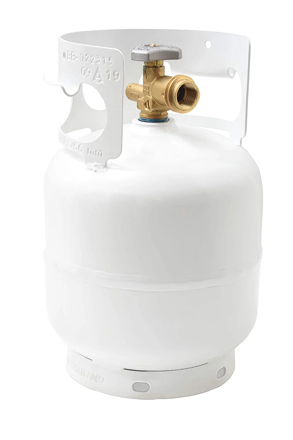 Flame King 5Lb Steel Gas Cylinder – Marine Boat Replacement Part