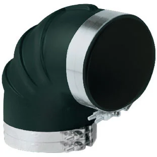 Trident Hose Tri Rubber 90D Elbow/Clamps 2 Trl290SS