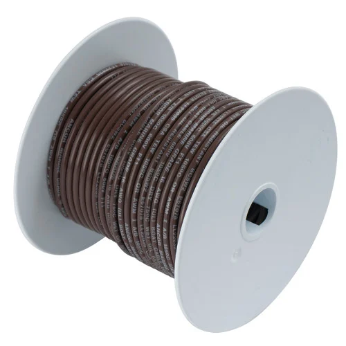 Ancor 10 Ga Brown Tinned Wire 100' 108210