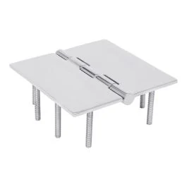 Flush Mount Butt Hinge Studded, 5" x 5"