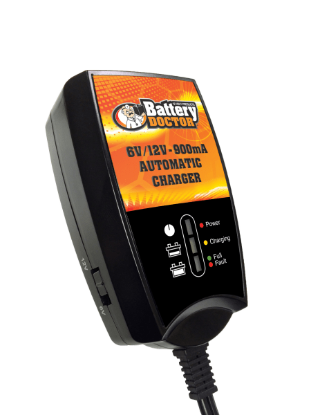Wirthco 6/12V 900Ma Smart Charger – Marine Boat Replacement Part
