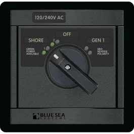 Blue Sea 1480 10/240V AC Rotary 65A OFF + 2 Sources 2x120V/1x240V