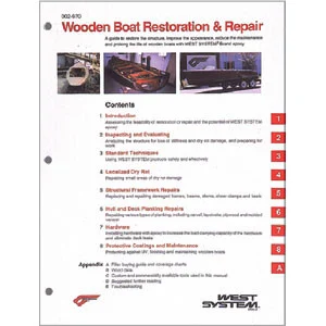 West System Wooden Boat Restoration & Repair Manual 002970