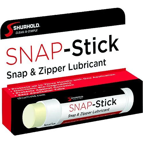 Shurhold Boat Marine Snap-Stick Snap and Zipper Lubricant (0.45 oz) Tube 251