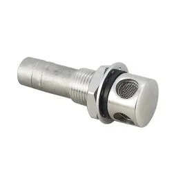 Stainless Straight Fuel Vent, 5/8" Hose