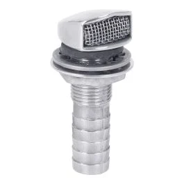 Stainless Steel Fuel Tank Vent, Straight, 5/8"
