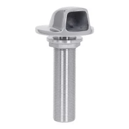 Stainless Steel Shell Clam Thru Hull Tank Vent, Straight 3/4″