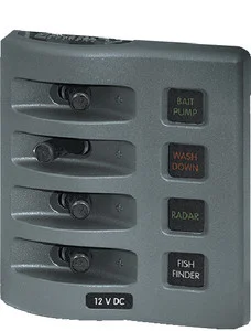 Blue Sea Systems - Panel 4 Pos - 4304