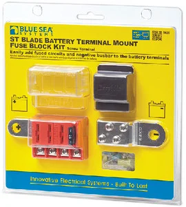 Blue Sea Systems - Fuseblock St Bat Term Mnt 4cir - 5024