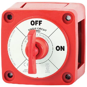 Blue Sea Systems - Switch Batt Mini On/off W/key - 6005