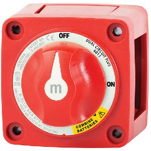 Blue Sea Systems - Switch Batt Mini Dual Ckt Plus - 6011
