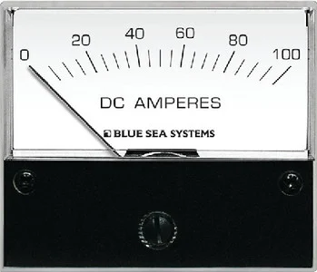 Blue Sea Systems - Ammeter & Shunt Comb. 0-100amp - 8017