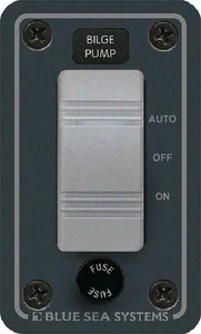 Blue Sea Systems - Bilge Pump Control Panel Horiz - 8263