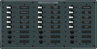 Blue Sea Systems - Panel Dc 24 Position - 8264