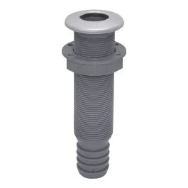 Stainless Steel Nylon Thru-Hull with Trim