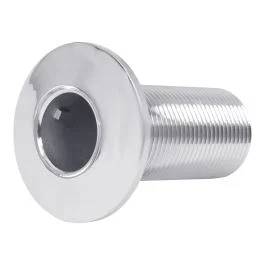 Stainless Steel Threaded Thru Hull 1"