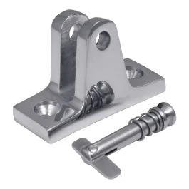 Angle Base Deck Hinge 80 Degrees with Removable Pin