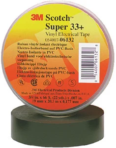 3M Marine - 33+ Electrical Tape 3/4 X 20 - 6130