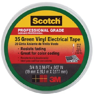 3M Marine - #35 Vinyl Elect Tape 3/4 Green - 10851
