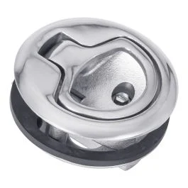 Stainless Steel Locking Slam Latches, 1-1/2" Cutout Size