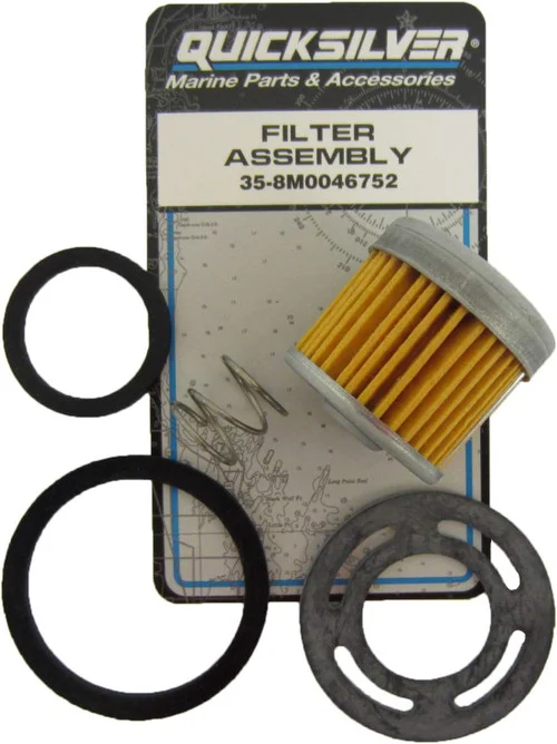 Quicksilver Fuel Filter Kit For MCM 120/2.5 140/3.0L/LX 3.7L 3.8L 4.3L 8M0046752
