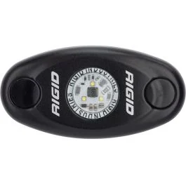 RIGID Industries A-Series Black Low Power LED Light - Single - Red