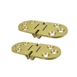 Solid Brass Folding Table Hinges, (Pair)