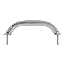 Stainless Steel Angled Grab Rail 8", 1-7/8" Stud