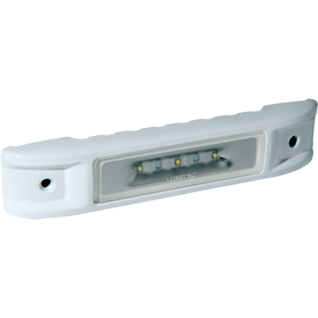 Lumitec Ibiza LED Engine Room Light - Red/White Dimming - White Finish