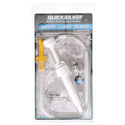 OEM Quicksilver Mercruiser Outboard Sterndrive 32 oz Gear Lube Pump 91-8M0072133