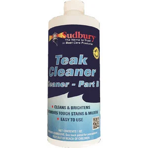 Sudbury Boat Care Teak Cleaner Part B Gallon 862G
