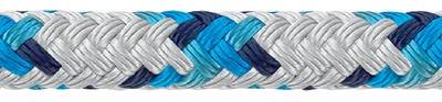 Samson - Xls3 6mm Wht W/blue Trace 500' - 435017000000
