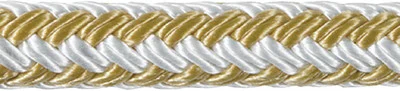 Samson - Nylon D/braid 3/8x600 Wht/gold - 468024000000